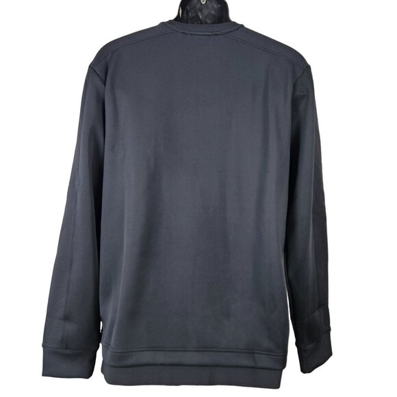 All In Motion Mens Black Soft Crewneck Sweatshirt Size Large Comfortable Sports - Picture 2 of 12